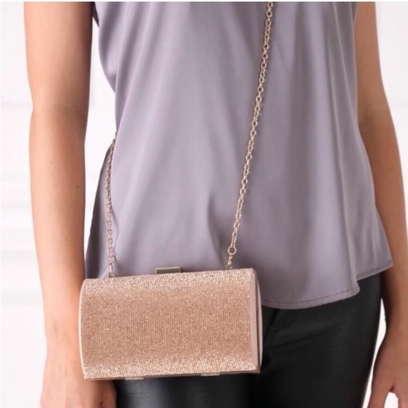 RARE rose gold diamond clutch bag - Picture 2 of 6